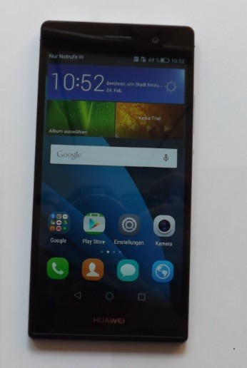 Huawei Ascend P7 L10 schwarz Neuzustand Garantie