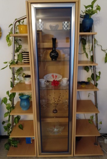 Ich verkaufe eine elegante Vitrine