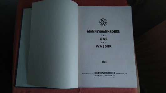 Mannesmann f.Gas+Wasser v.1950