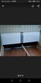 Doppelbett mit Lattenrost und Matratzen