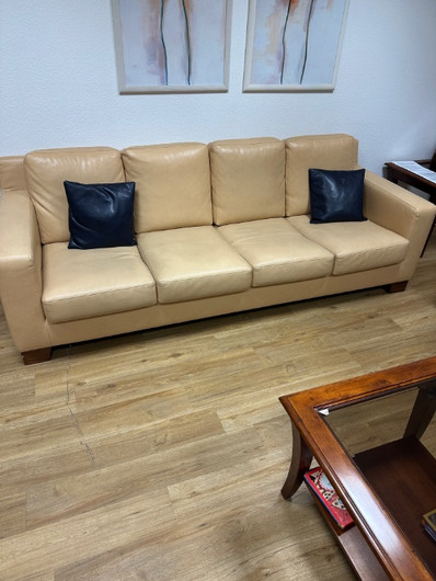 Kunstledersofas 4sitzer
