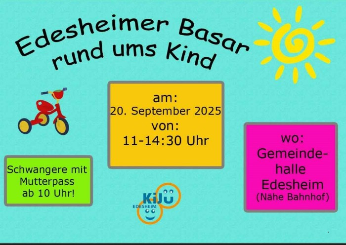 Edesheimer Basar rund ums Kind Edesheimer Basar rund ums Kind