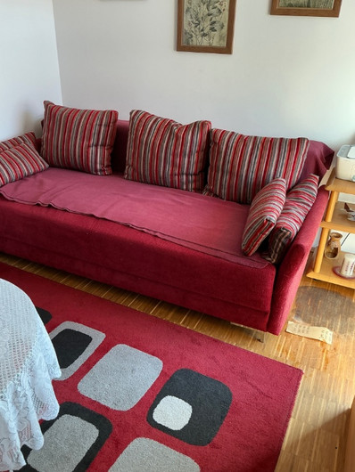 Boxspring-Querschl�fer Sofa